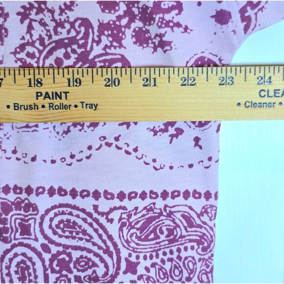 Sundance Bandana Sweatshirt Maebelle Pullover Sz Large Pink Embroidered $128 - Picture 13 of 15